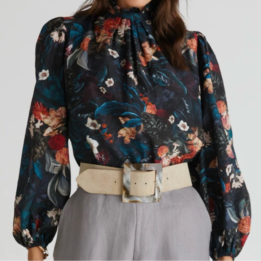 Aqua Blu Abundance Lindsay Blouse